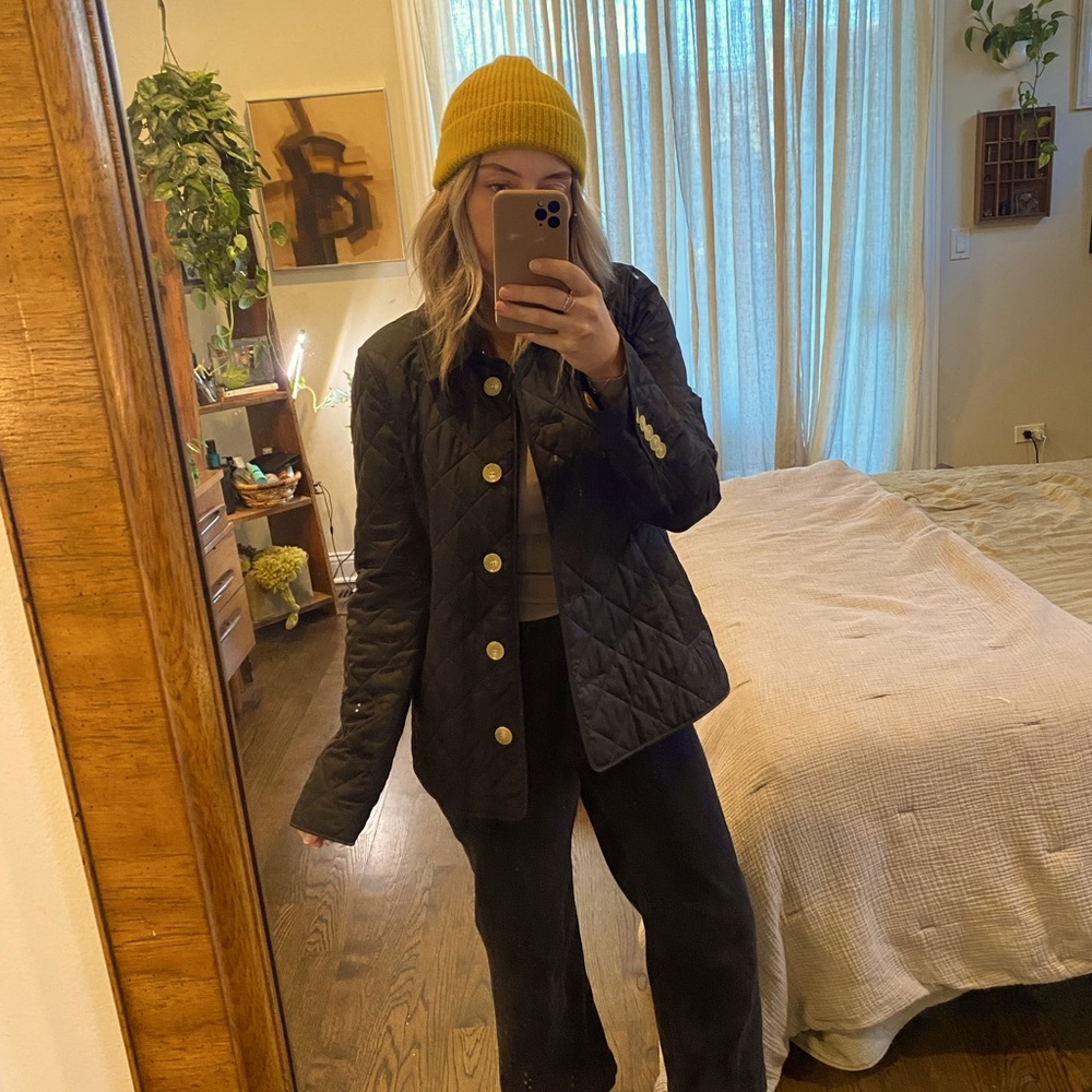 Burberry quilted jacket